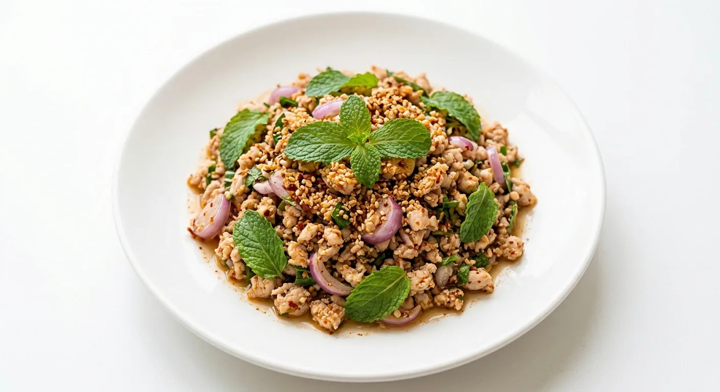 Minced Chicken Salad (Laab Gai)